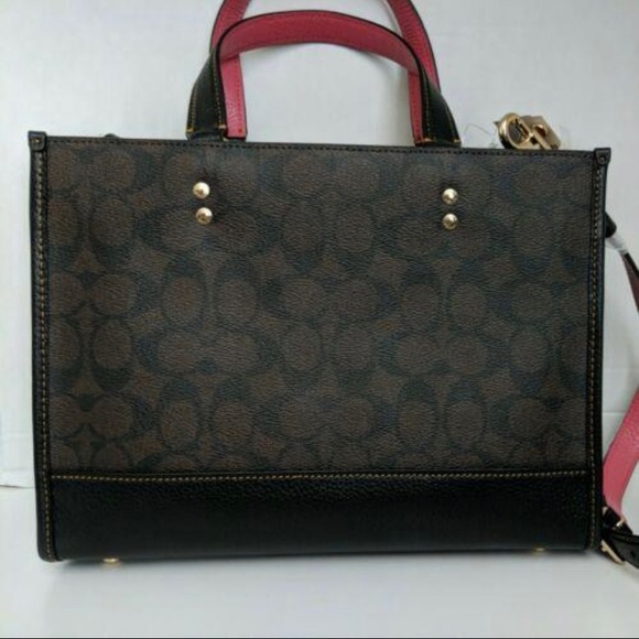 Coach Dempsey Carryall In signature canvas - Picture 2 of 3